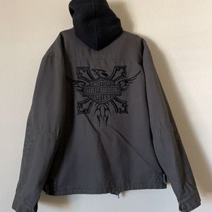 Harley Davidson 2 piece riding jacket. Size Medium